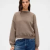 Bluza z okrągłym dekoltem i klinowym wykończeniem Vintagesoft