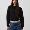 Bluza z okrągłym dekoltem i klinowym wykończeniem Vintagesoft