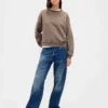 Bluza z okrągłym dekoltem i klinowym wykończeniem Vintagesoft