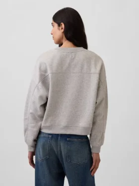 Bluza z okrągłym dekoltem i klinowym wykończeniem Vintagesoft