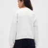 Bluza z okrągłym dekoltem i klinowym wykończeniem Vintagesoft