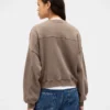 Bluza z okrągłym dekoltem i klinowym wykończeniem Vintagesoft