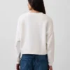 Bluza z okrągłym dekoltem i klinowym wykończeniem Vintagesoft