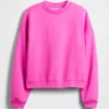 Bluza z okrągłym dekoltem i klinowym wykończeniem Vintagesoft