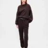 Bluza z okrągłym dekoltem i klinowym wykończeniem Vintagesoft