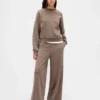 Bluza z okrągłym dekoltem i klinowym wykończeniem Vintagesoft