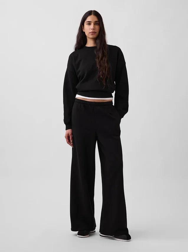 Bluza z okrągłym dekoltem i klinowym wykończeniem Vintagesoft