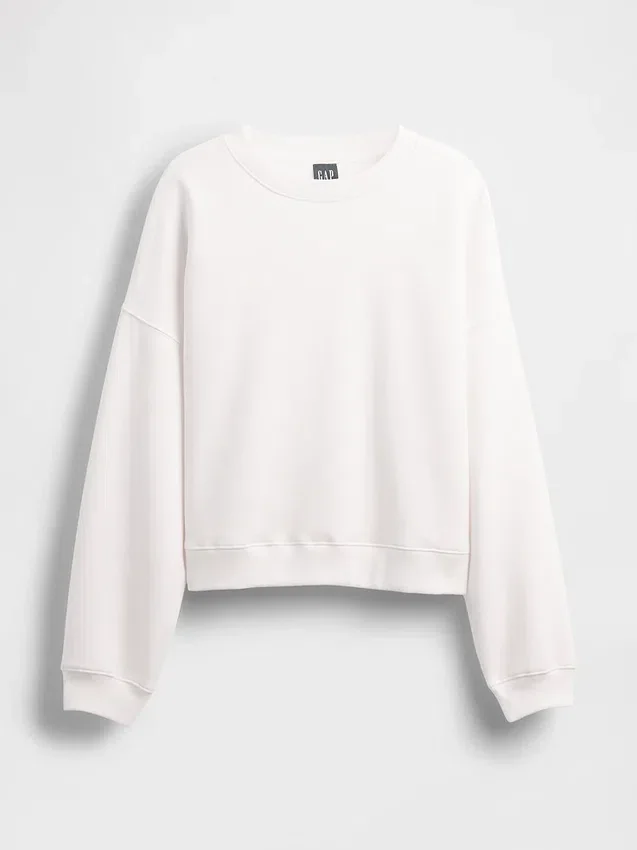 Bluza z okrągłym dekoltem i klinowym wykończeniem Vintagesoft