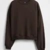 Bluza z okrągłym dekoltem i klinowym wykończeniem Vintagesoft