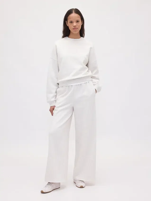 Bluza z okrągłym dekoltem i klinowym wykończeniem Vintagesoft