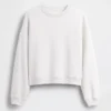 Bluza z okrągłym dekoltem i klinowym wykończeniem Vintagesoft
