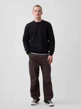 Bluza z okrągłym dekoltem Vintagesoft dla dorosłych