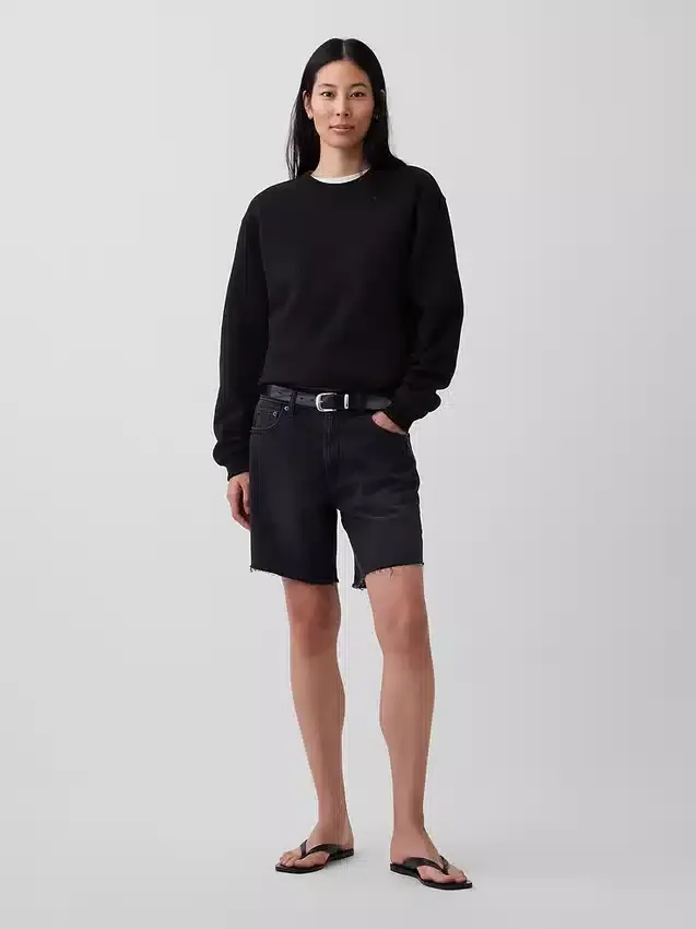 Bluza z okrągłym dekoltem Vintagesoft dla dorosłych