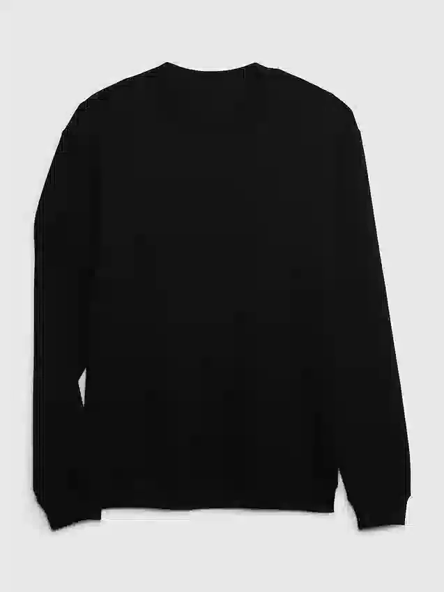 Bluza z okrągłym dekoltem Vintagesoft dla dorosłych