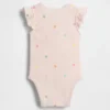 Body „Baby First Favorites” z drobnym prążkiem w kropki