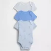 Body „Baby First Favorites” z dzianiny typu tinyrib (zestaw 3 szt.)