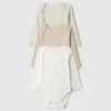 Body „Baby First Favorites” z dzianiny typu tinyrib (zestaw 3 szt.)