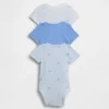 Body „Baby First Favorites” z dzianiny typu tinyrib (zestaw 3 szt.)