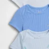 Body „Baby First Favorites” z dzianiny typu tinyrib (zestaw 3 szt.)