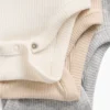 Body „Baby First Favorites” z dzianiny typu tinyrib (zestaw 3 szt.)