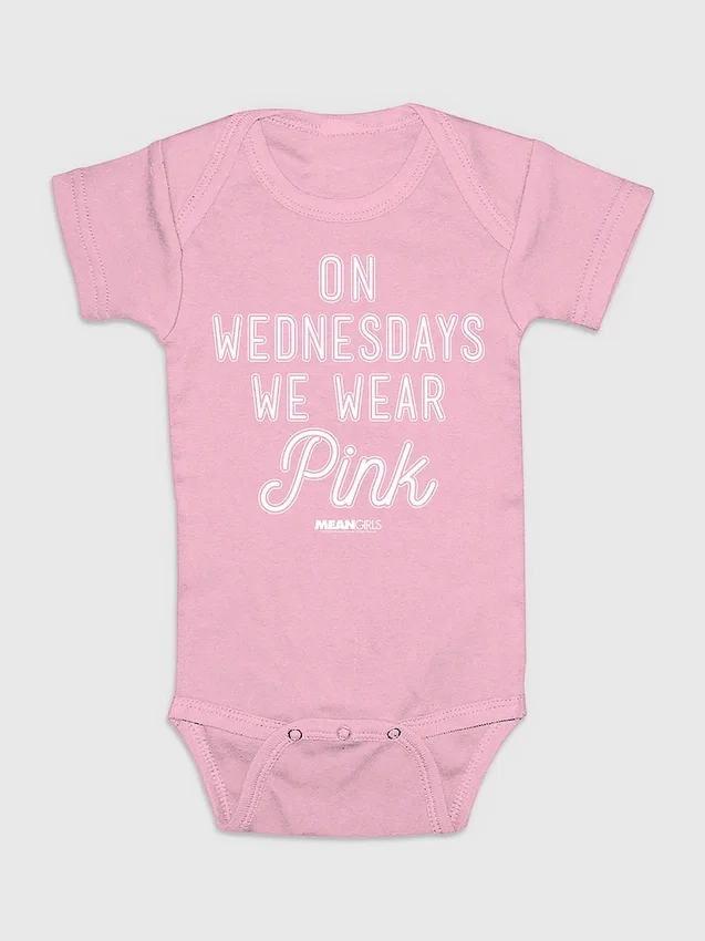 Body „Baby Mean Girls – w środy nosimy różowe”