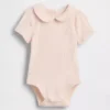 Body dla niemowląt „Baby First Favorites” z dzianiny Tinyrib i kołnierzykiem typu Peter Pan