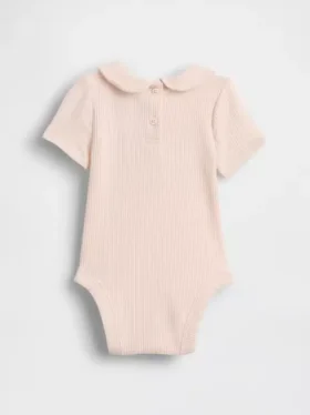Body dla niemowląt „Baby First Favorites” z dzianiny Tinyrib i kołnierzykiem typu Peter Pan