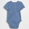 Body dla niemowląt „Baby First Favorites” z dzianiny Tinyrib typu Henley