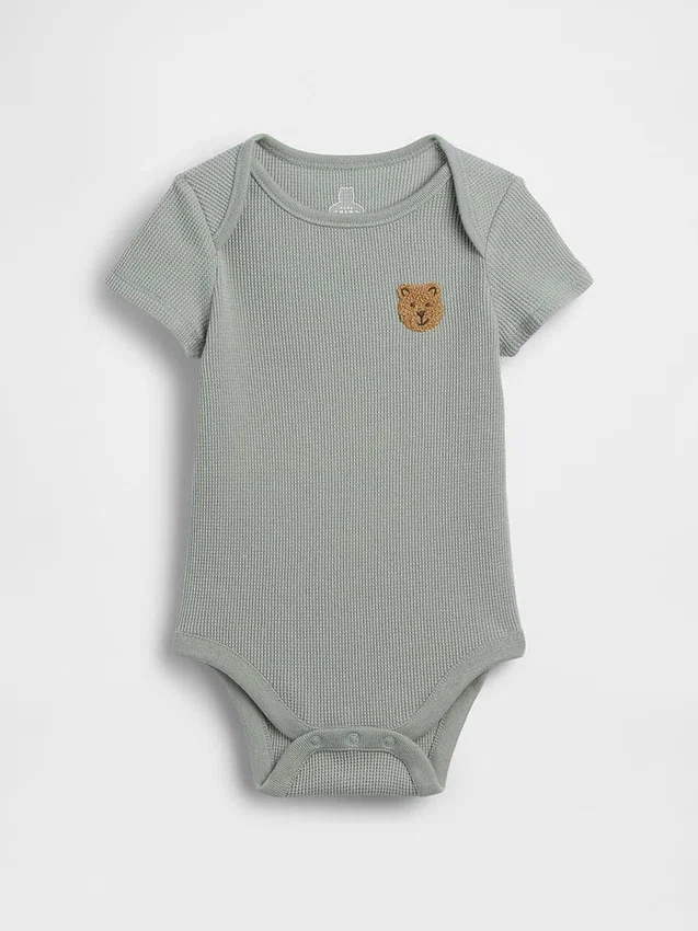 Body dla niemowląt „Baby First Favorites” z dzianiny waflowej