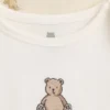 Body dla niemowląt z bawełny organicznej z motywem Brannan Bear (zestaw 2 szt.)