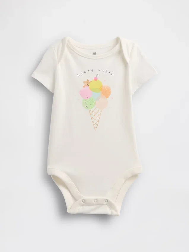 Body z bawełny organicznej „Baby First Favorites”