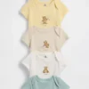 Body z bawełny organicznej „Baby First Favorites” (pakiet 5 sztuk)