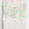 Body z bawełny organicznej „Baby First Favorites” (zestaw 3 szt.)