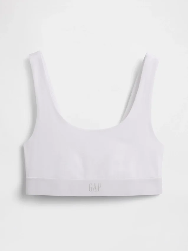 Braletka z elastycznej bawełny organicznej z Gap Logo