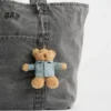 Breloczek do torby z motywem dżinsowej kurtki Brannan Bear