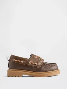 Buty żeglarskie dla maluchów z wegańskiej skóry