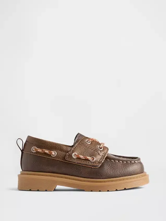Buty żeglarskie dla maluchów z wegańskiej skóry