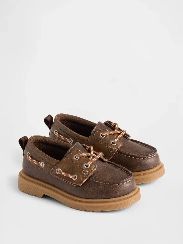 Buty żeglarskie dla maluchów z wegańskiej skóry