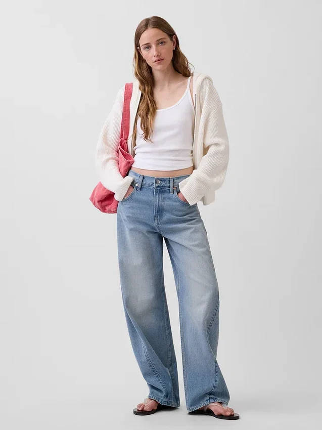CashSoft Oversized Shaker-Stitch Zip Hoodie