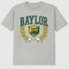 Ciemny T-shirt z nadrukiem „Laurels” Uniwersytetu Baylor