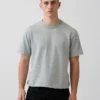 Ciężki T-shirt dla dorosłych o skróconym kroju