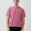 Ciężki T-shirt dla dorosłych o skróconym kroju