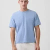 Ciężki T-shirt dla dorosłych o skróconym kroju