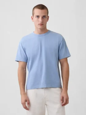 Ciężki T-shirt dla dorosłych o skróconym kroju