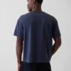 Ciężki T-shirt dla dorosłych o skróconym kroju