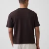 Ciężki T-shirt dla dorosłych o skróconym kroju