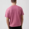 Ciężki T-shirt dla dorosłych o skróconym kroju