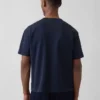 Ciężki T-shirt dla dorosłych o skróconym kroju