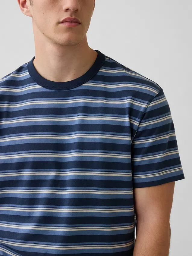 Ciężki T-shirt dla dorosłych o skróconym kroju