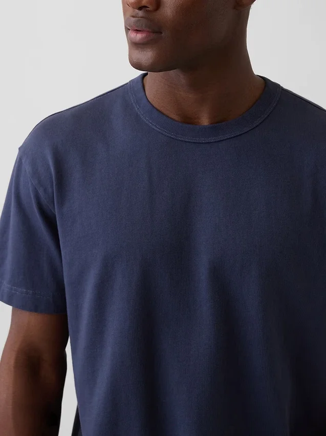 Ciężki T-shirt dla dorosłych o skróconym kroju